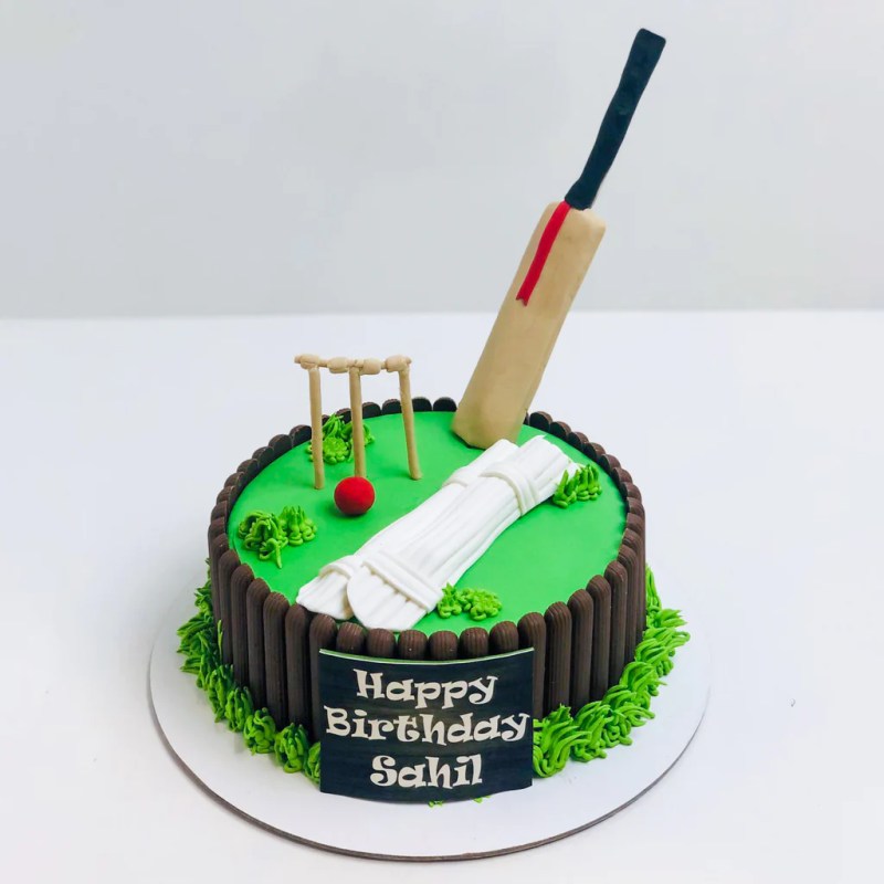 Best Cricket Theme Cake In Ahmedabad | Order Online-sgquangbinhtourist.com.vn